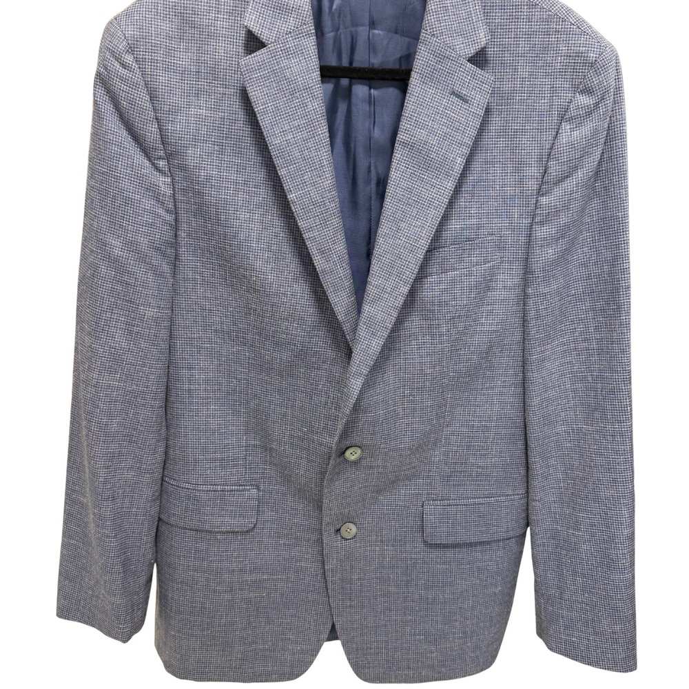 💙 Lauren Ralph Lauren Blue Check Blazer 💙